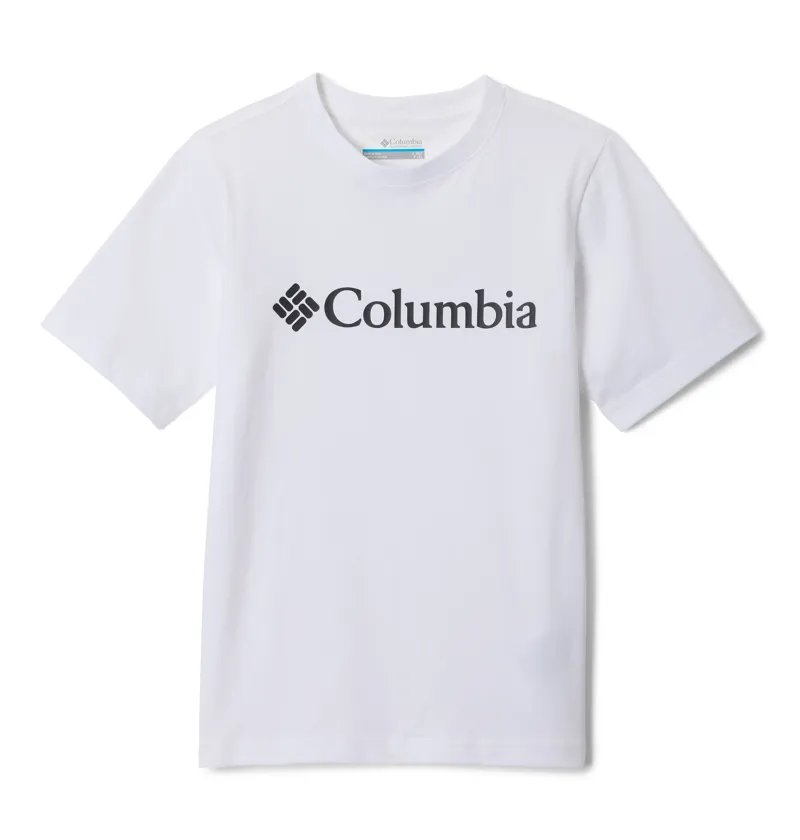 Columbia Kid's Valley Creek II Graphic Shirt in White