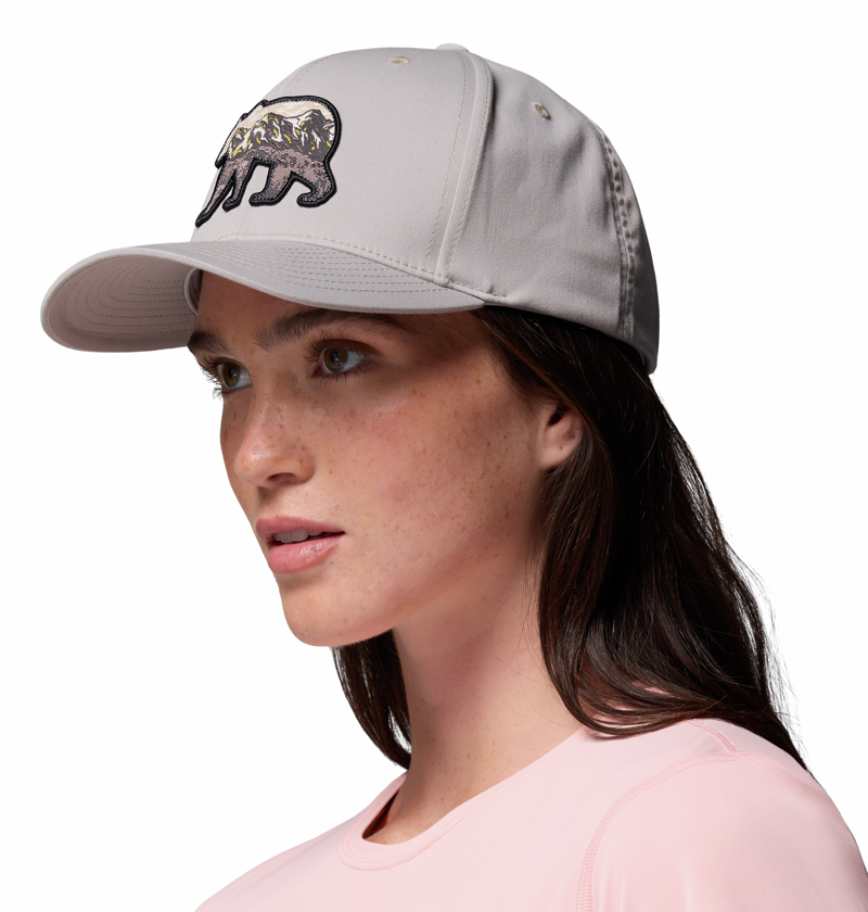 Columbia Lost Lager 3D Stretch Snapback in Flint Grey/Scenic Stroll-4