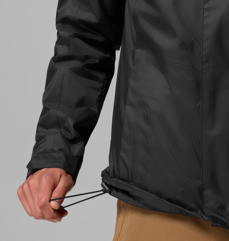 Columbia Men's Pouring Adventure Insulated Jacket in Black-5