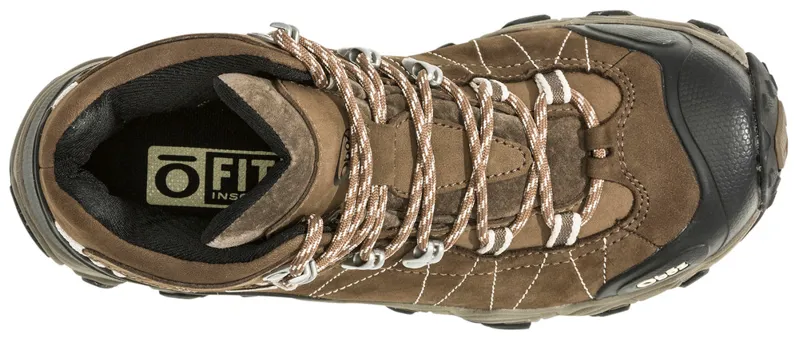 Oboz Women s Bridger Mid Waterproof Boots in Walnut Wide Fit