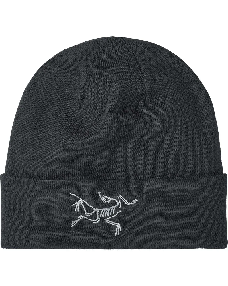 Arc'teryx Adult Embroidered Bird Toque Beanie in Black 