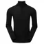 Keela Men's Merino Long Sleeve Zip Neck Top in Black