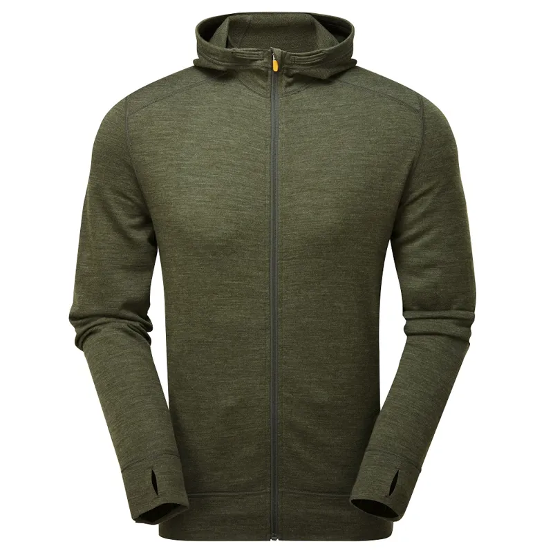 Keela Men's Merino Hoody in Pine Melange