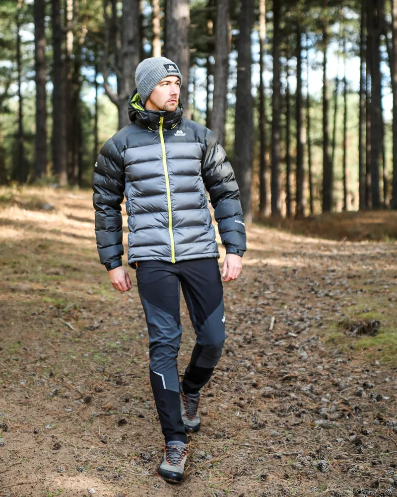 Mountain Equipment Men's Lightline Block Jacket in Mercury/Graphite/Citronella-3