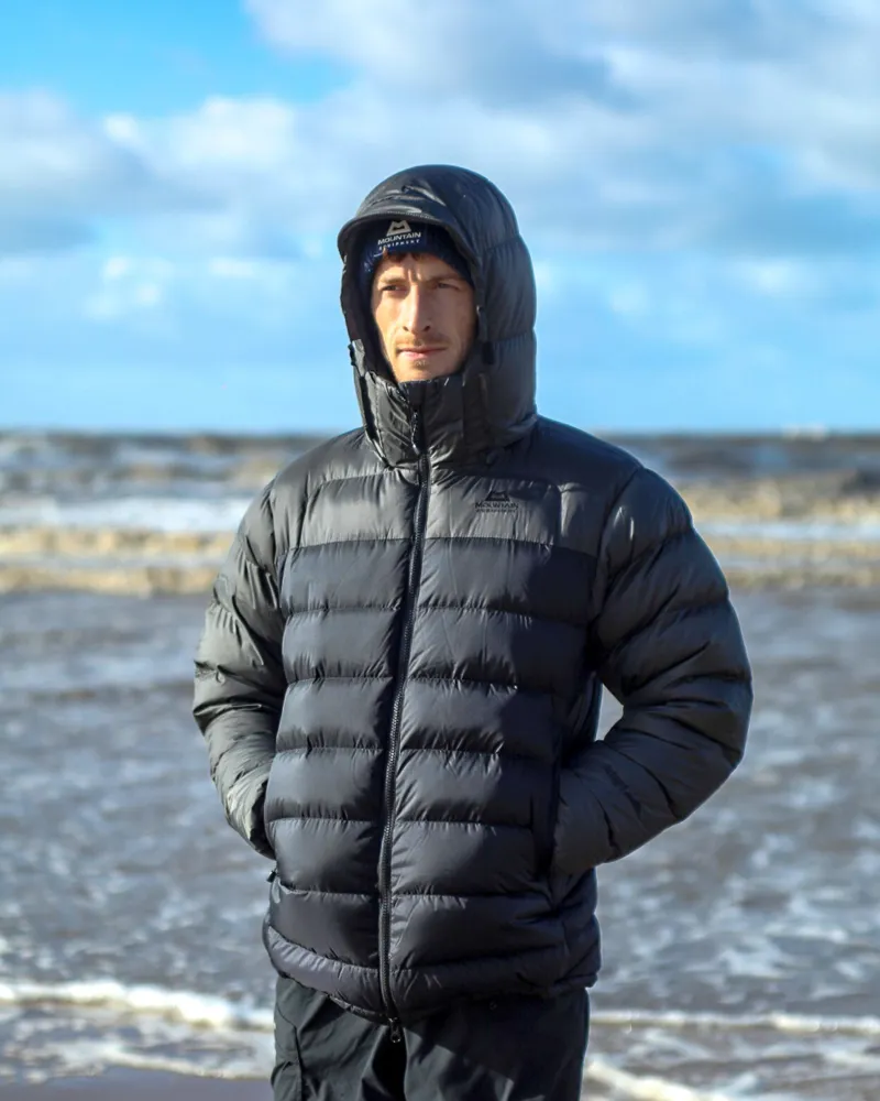 Mountain Equipment Men's Lightline Block Jacket in Black/Graphite/Black-3