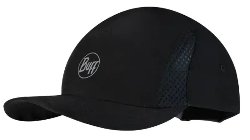 Buff 5 Panel Go Cap Solid in Black