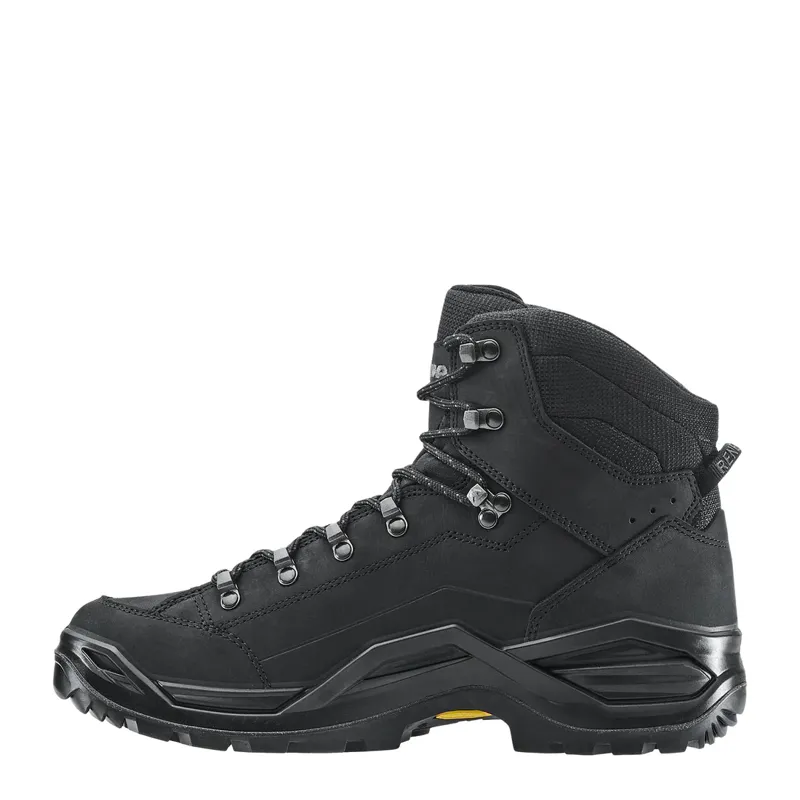 Lowa Men's Renegade Evo GTX Mid in Deep Black-6