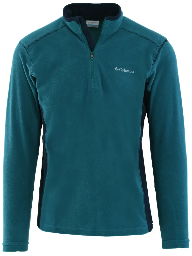 Columbia Men's Klamath Range II Half Zip Fleece in River Blue/Coll Navy