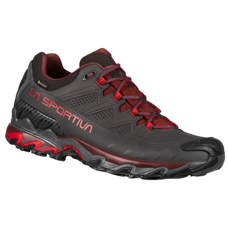 La Sportiva Men's Ultra Raptor II  Gore-Tex in Carbon/Spice-6