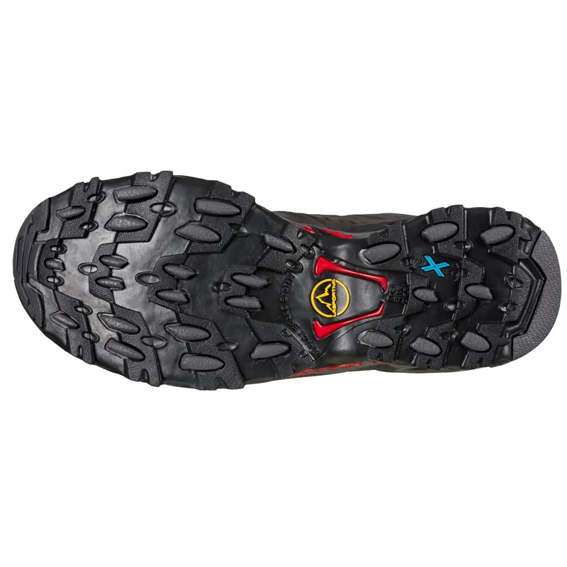 La Sportiva Men's Ultra Raptor II  Gore-Tex in Carbon/Spice-5