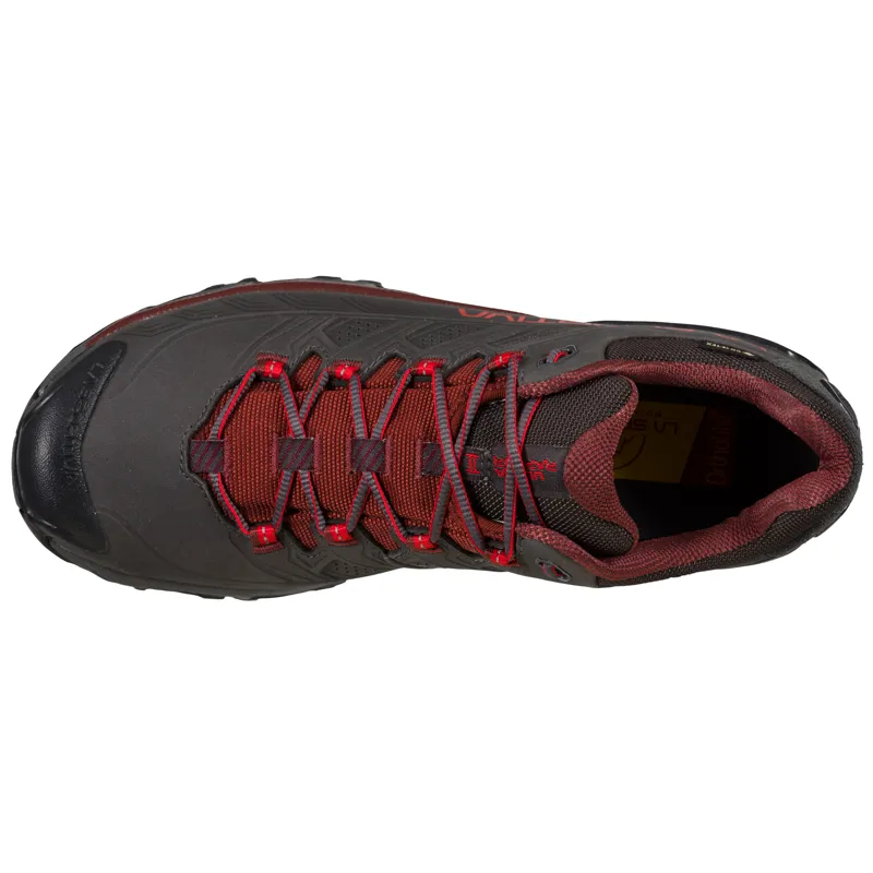La Sportiva Men's Ultra Raptor II  Gore-Tex in Carbon/Spice-4