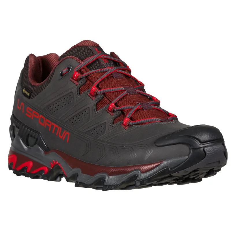 La Sportiva Men's Ultra Raptor II  Gore-Tex in Carbon/Spice-1