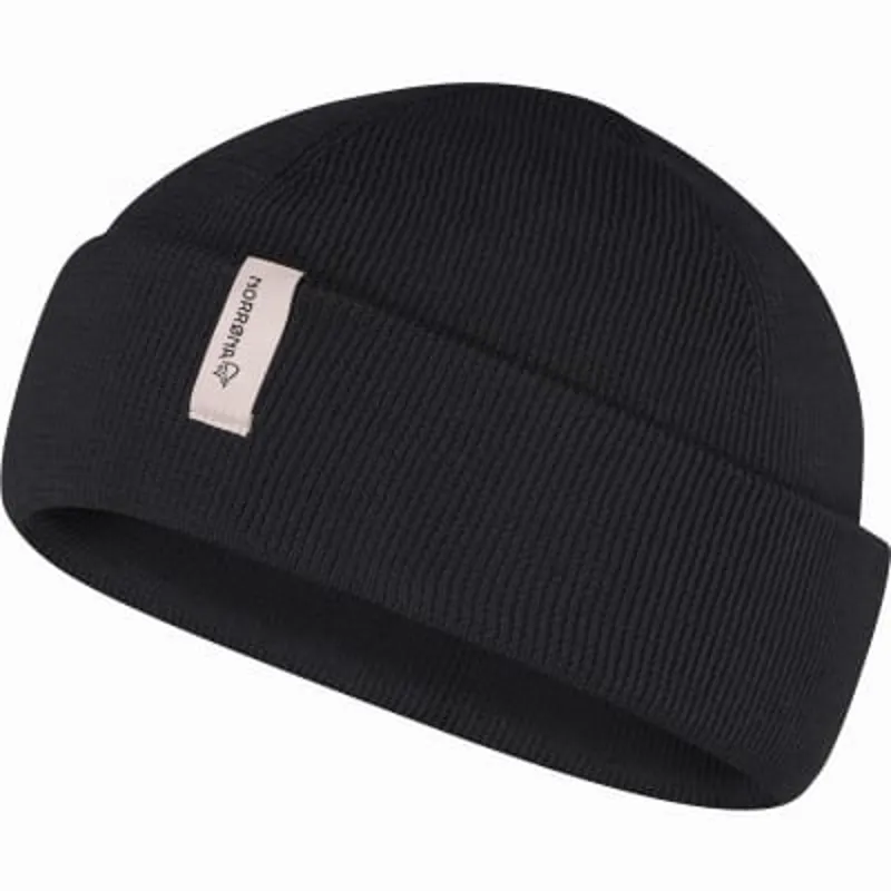Norrona /29 Equaliser Beanie in Caviar Black
