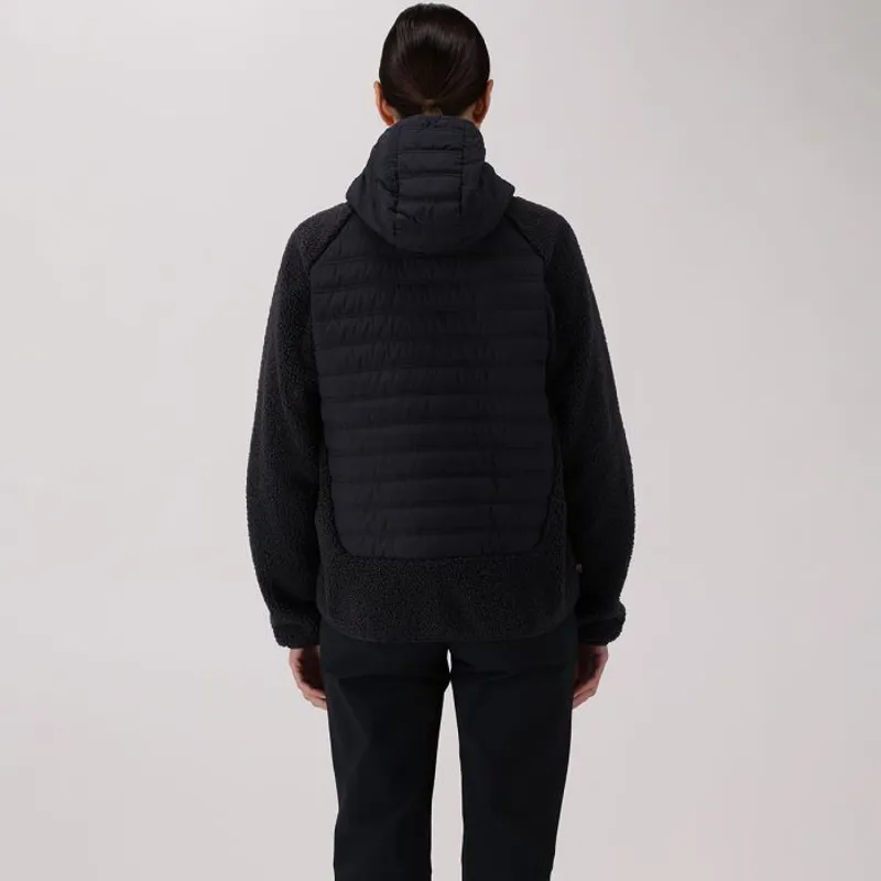 CMP Women's Hybrid Hooded Jacket in Antracite-5