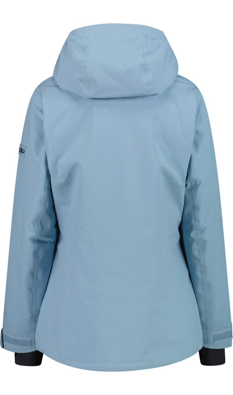 CMP Women's Stretch Hooded Ski Jacket in Cool Blue-2