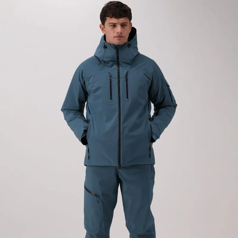 CMP Men's Hooded Ski Jacket in Avio-3