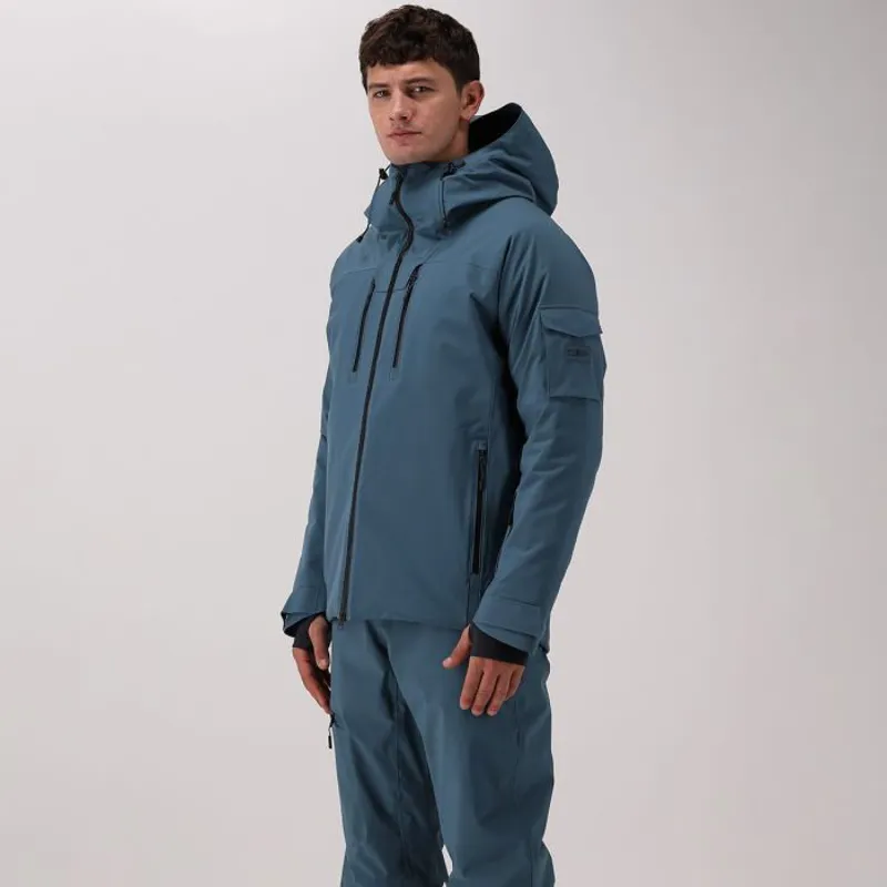 CMP Men's Hooded Ski Jacket in Avio-4