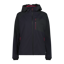 CMP Women's Waterproof Hooded Jacket in Nero/Antracite