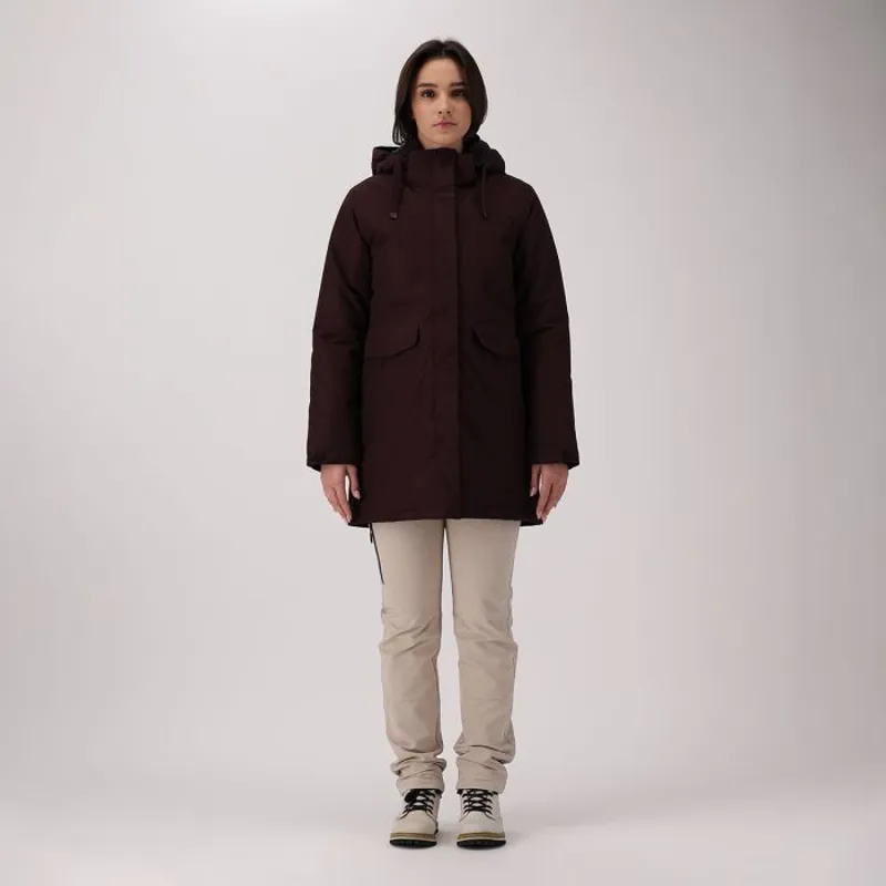 CMP Women's Ski Parka in Black Berry-6