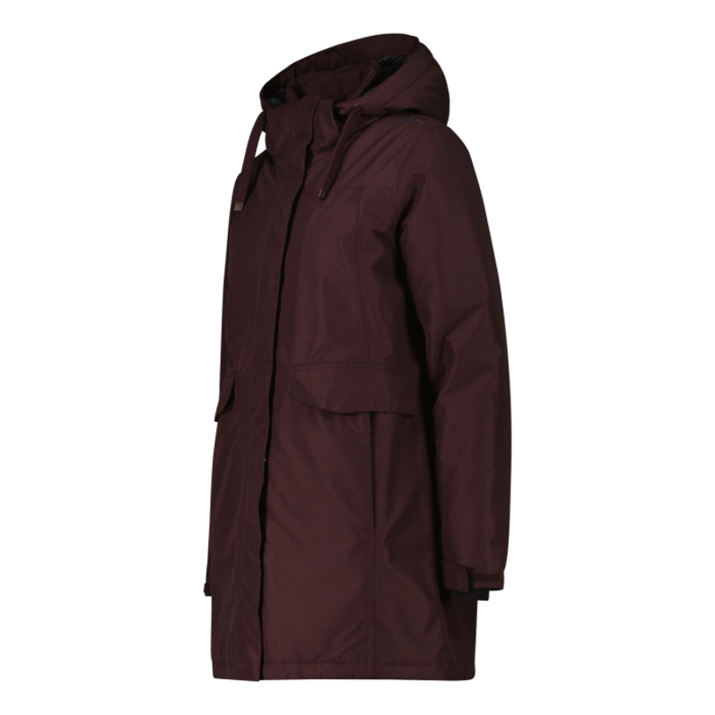 CMP Women's Ski Parka in Black Berry-1