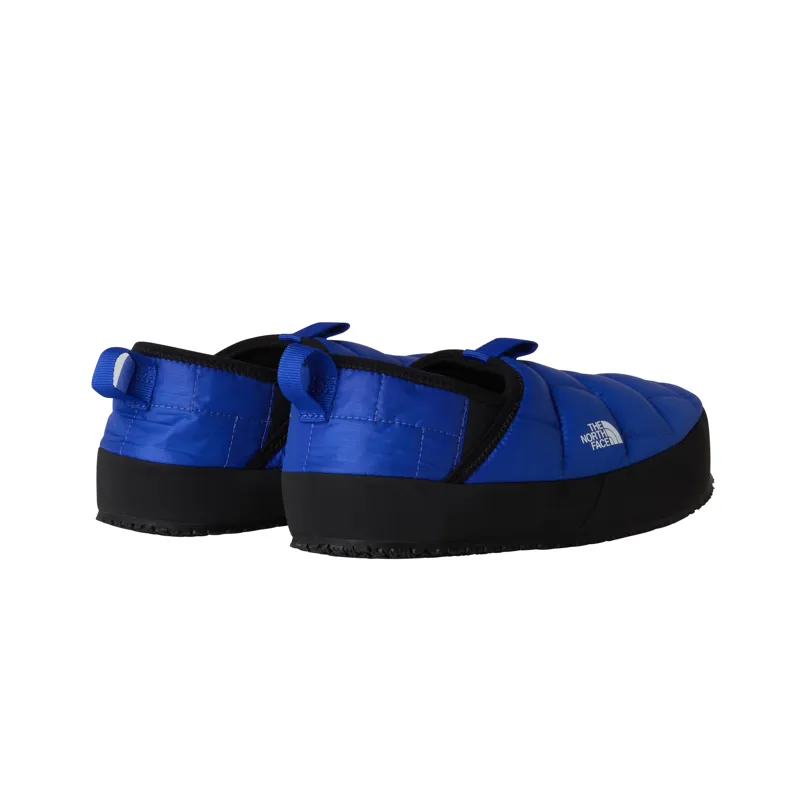 The North Face Kid's Thermoball Traction Mule II in Blue/White-2