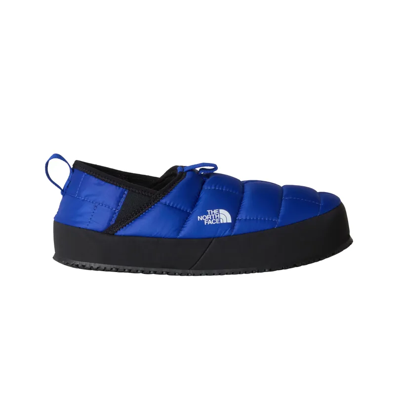 The North Face Kid's Thermoball Traction Mule II in Blue/White-4