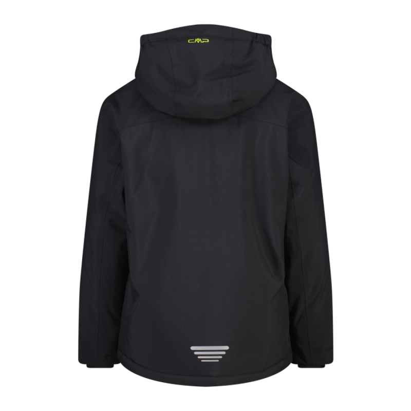 CMP Kid's Freeride Ski Jacket in Antracite/Acido-2