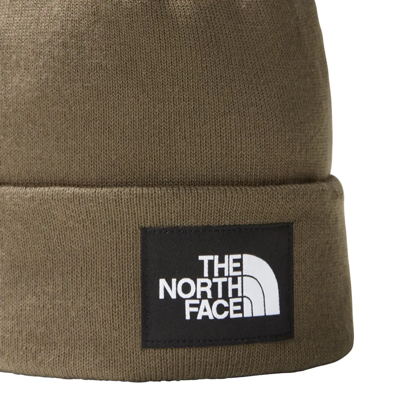 The North Face Adult Dock Worker Recycled Beanie in New Taupe Green-1