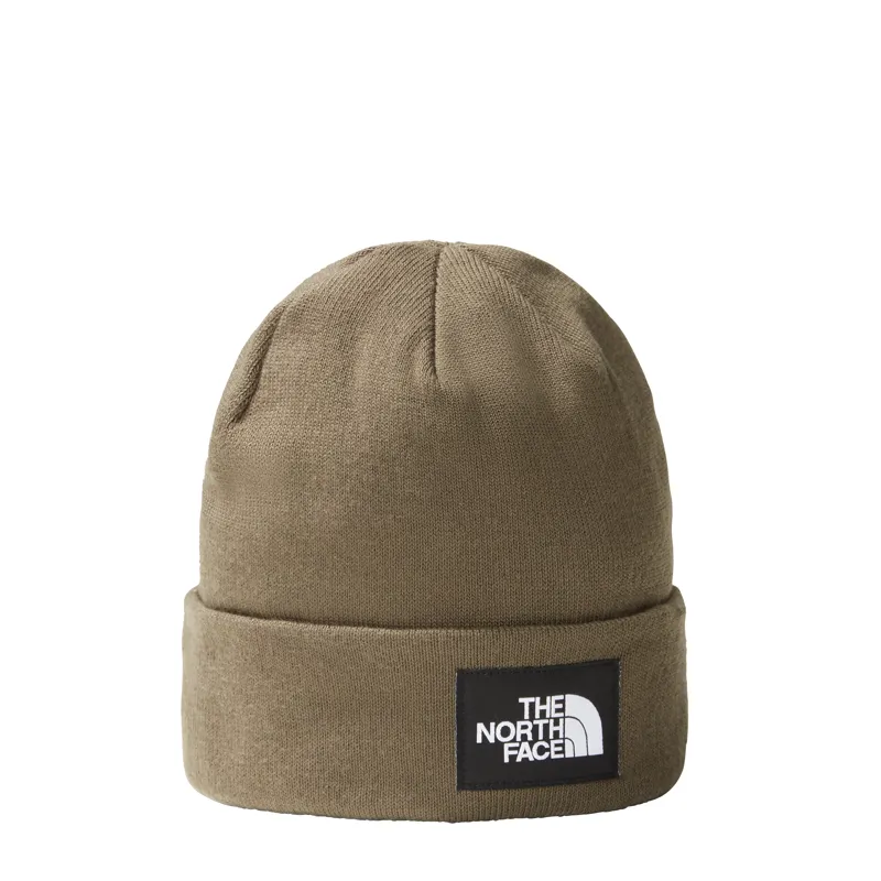The North Face Adult Dock Worker Recycled Beanie in New Taupe Green