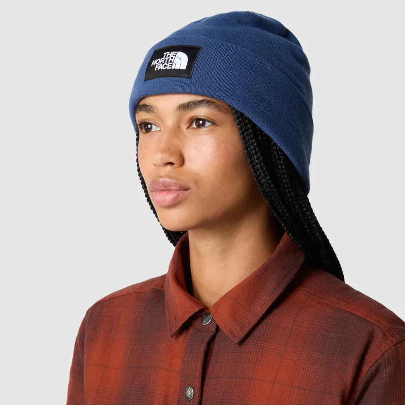 The North Face Adult Dock Worker Recycled Beanie in Shady Blue-2