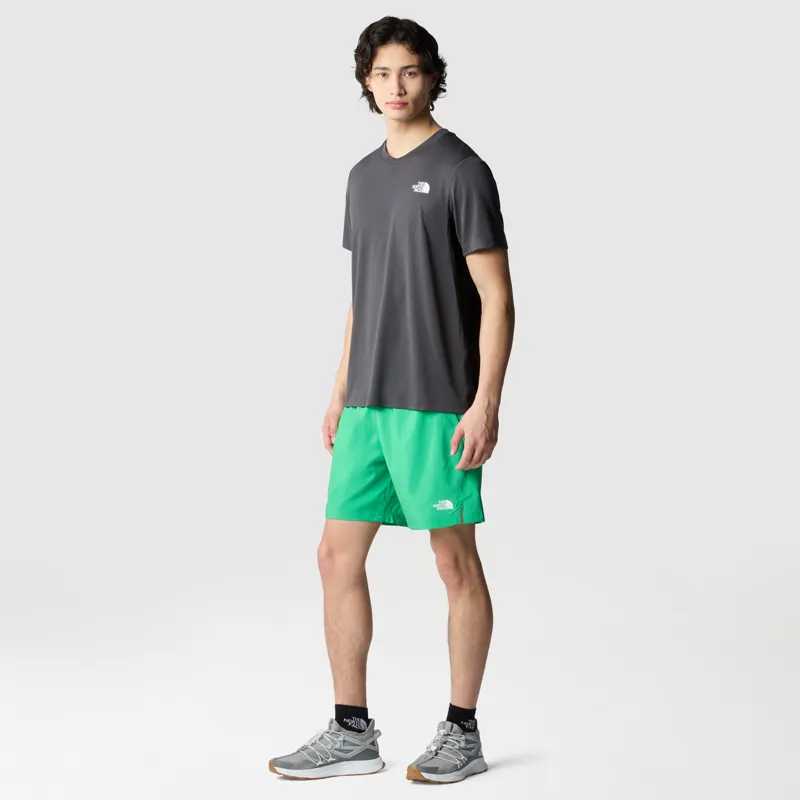 The North Face Men's 24/7 Shorts in Optic Emerald-4