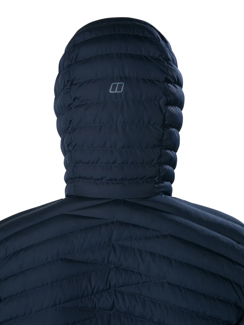 Berghaus Women's Nula Micro Long Synthetic Insulated Jacket in Navy-3