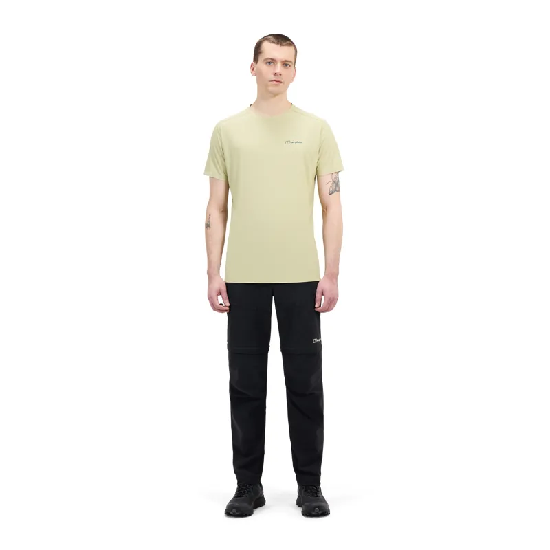 Berghaus Men's 24/7 Tech Crew Tee in Natural-5
