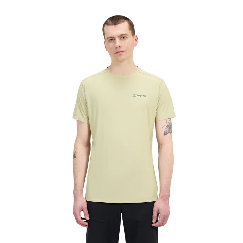Berghaus Men's 24/7 Tech Crew Tee in Natural-2