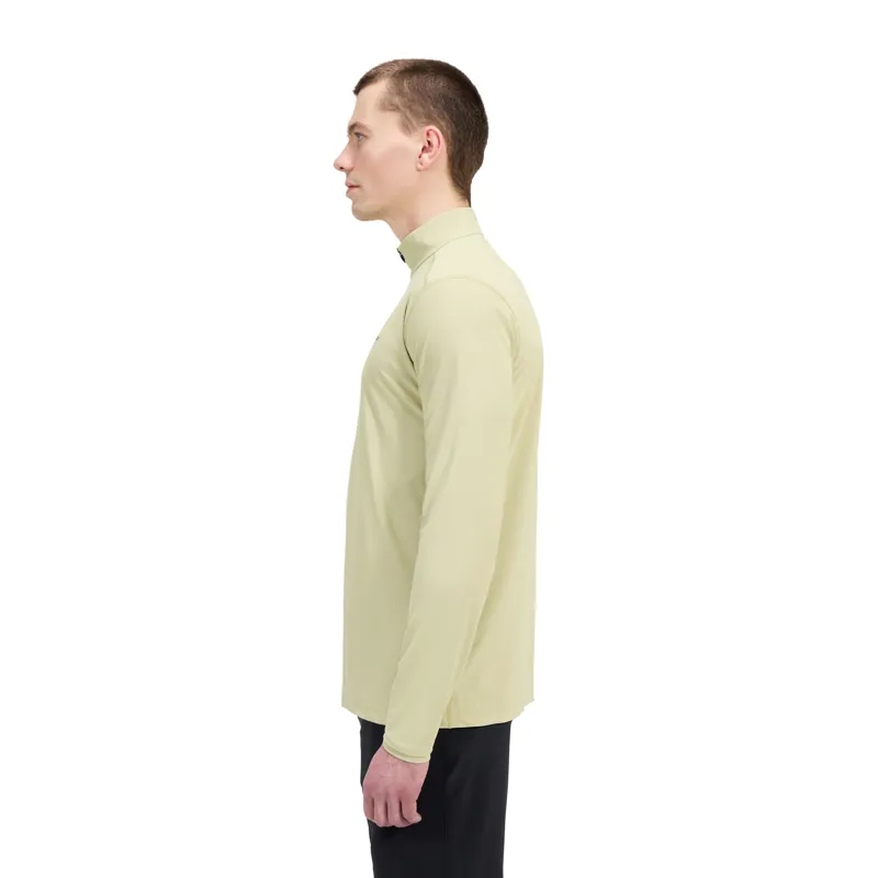 Berghaus Men's 24/7 Tech Half-Zip Long-Sleeved Tee in Natural-2