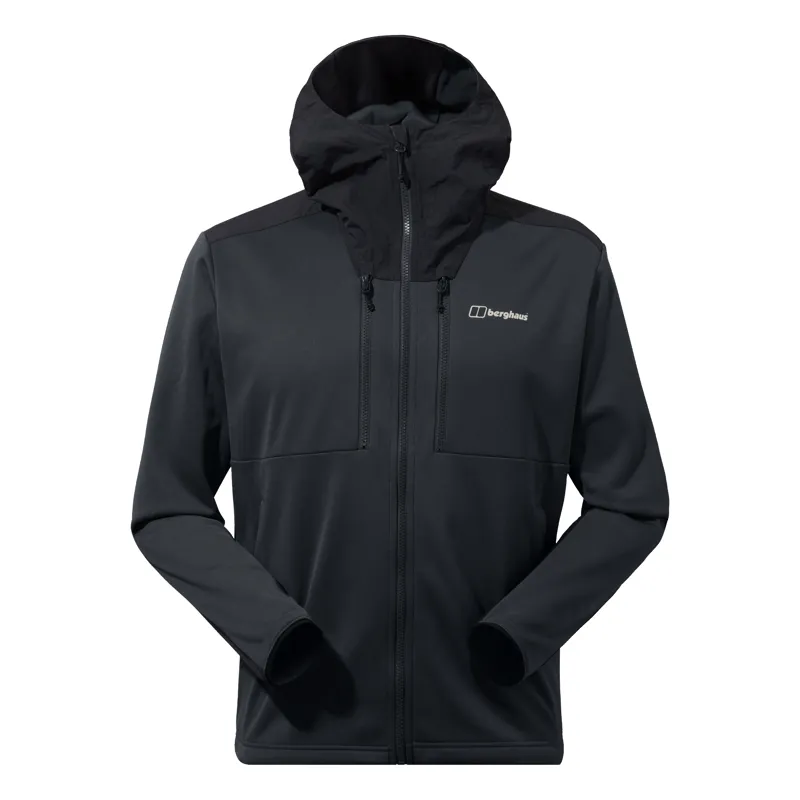Berghaus Men's Reacon Hooded Jacket in Grey/Black