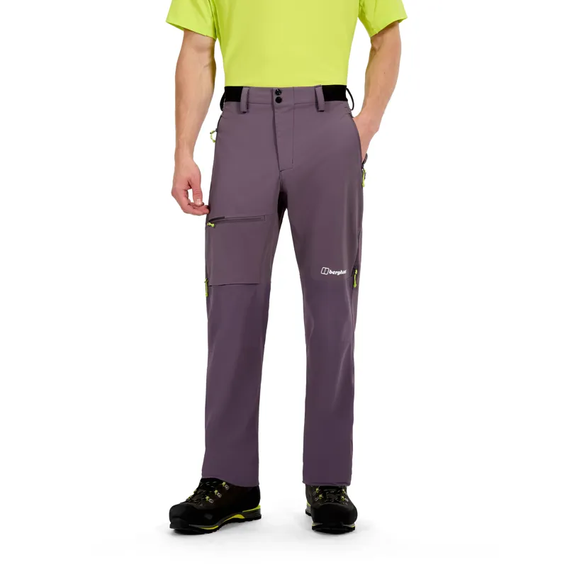 Berghaus Men's Mountain Guide Alpine Pants in Purple
