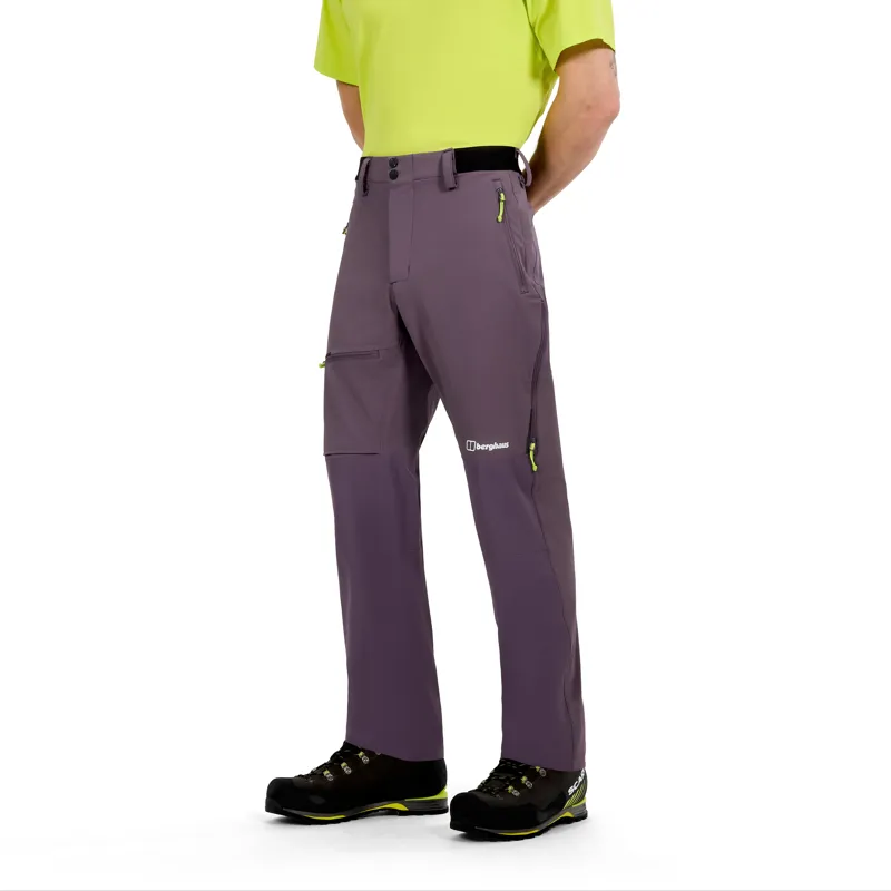 Berghaus Men's Mountain Guide Alpine Pants in Purple-1