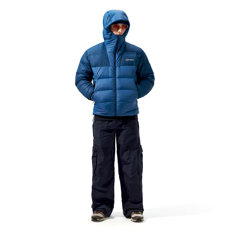 Berghaus Men's Urban Ronnas Reflect Jacket in Turquoise/ Dark Blue-3