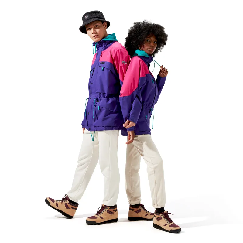 Berghaus Unisex Mera Peak 2000 Jacket in Purple/Pink/Turquoise -6