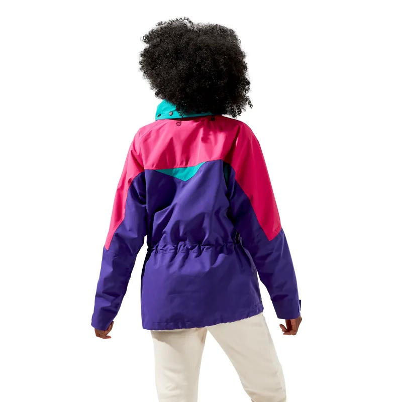Berghaus Unisex Mera Peak 2000 Jacket in Purple/Pink/Turquoise -4