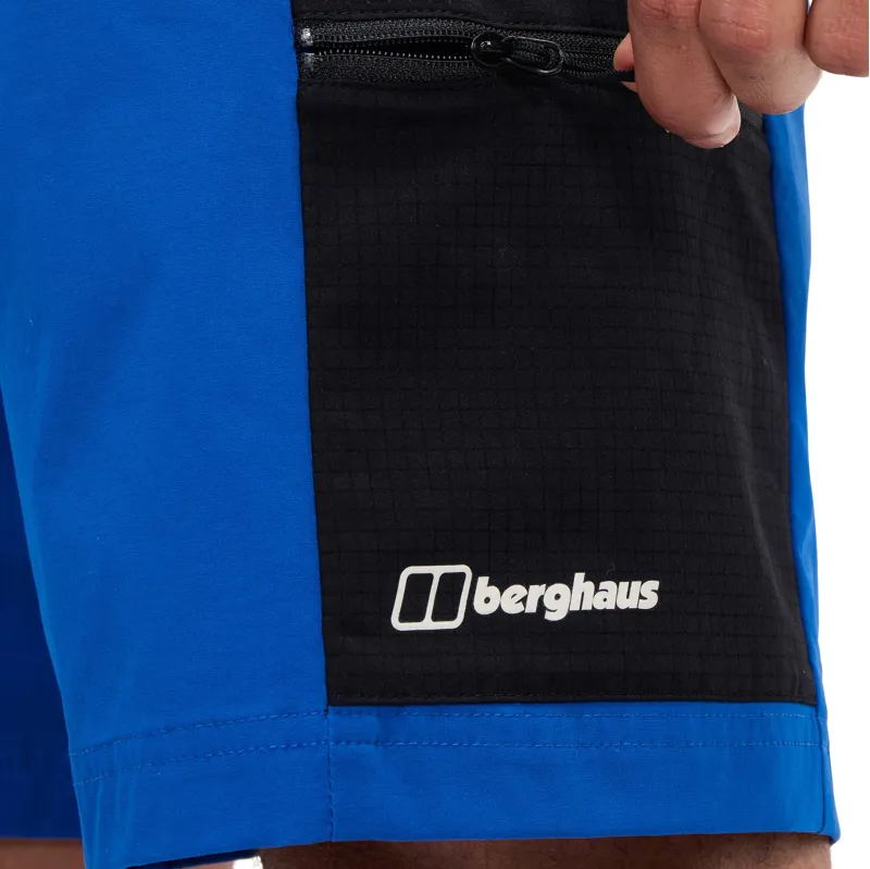 Berghaus Men's Hike-air Stretch Shorts in Blue-6