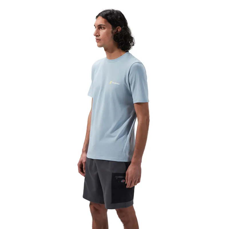 Berghaus Unisex Natural Grit T-Shirt in Light Blue-2