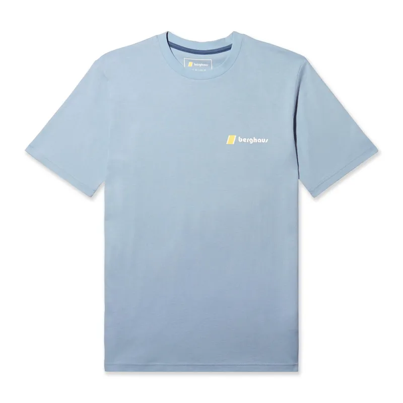 Berghaus Unisex Natural Grit T-Shirt in Light Blue