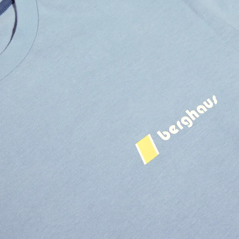 Berghaus Unisex Natural Grit T-Shirt in Light Blue-5