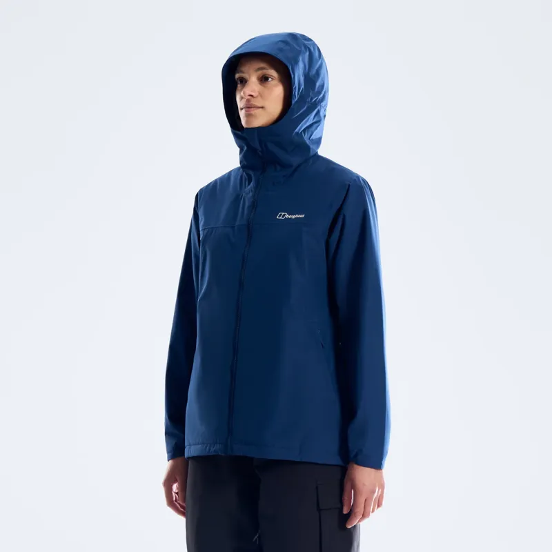 Berghaus Women's Deluge Pro 3 Insulated Jacket in Dark Blue-2