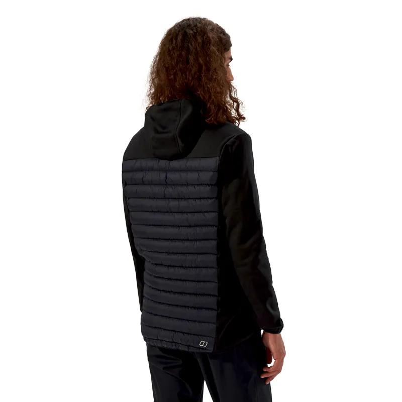 Berghaus Men's Vaskye Hooded Hybrid Jacket in Black-3