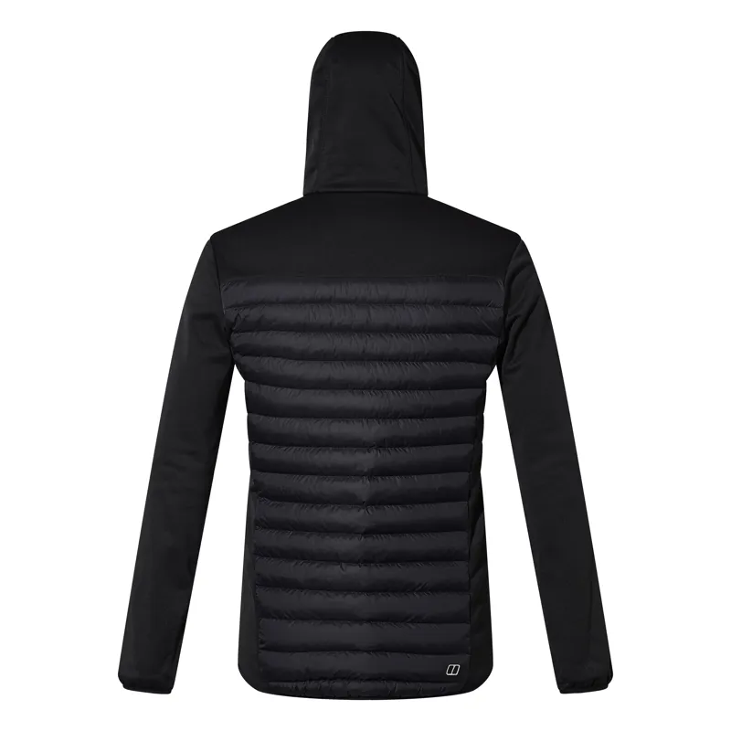 Berghaus Men's Vaskye Hooded Hybrid Jacket in Black-1