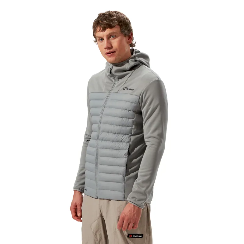 Berghaus Men's Vaskye Hooded Hybrid Jacket in Grey-2