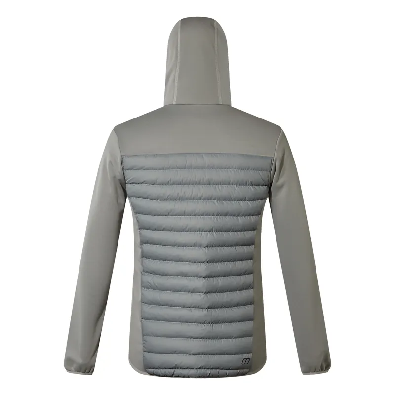 Berghaus Men's Vaskye Hooded Hybrid Jacket in Grey-1
